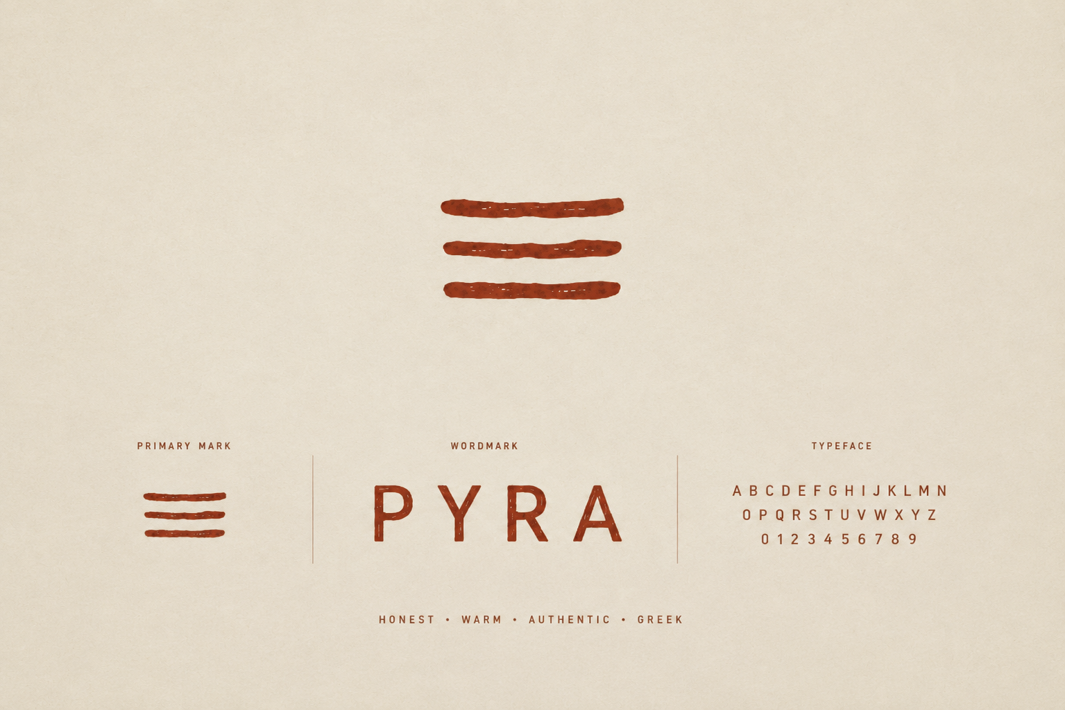 PYRA branding board 1